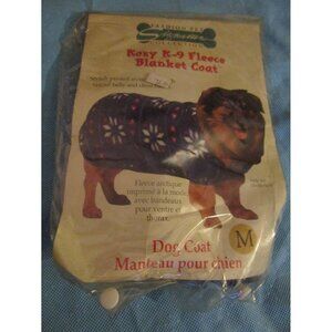 Fashion Pet Dog Pet Kozy K9 Fleece Blanket Coat Sweater Medium M